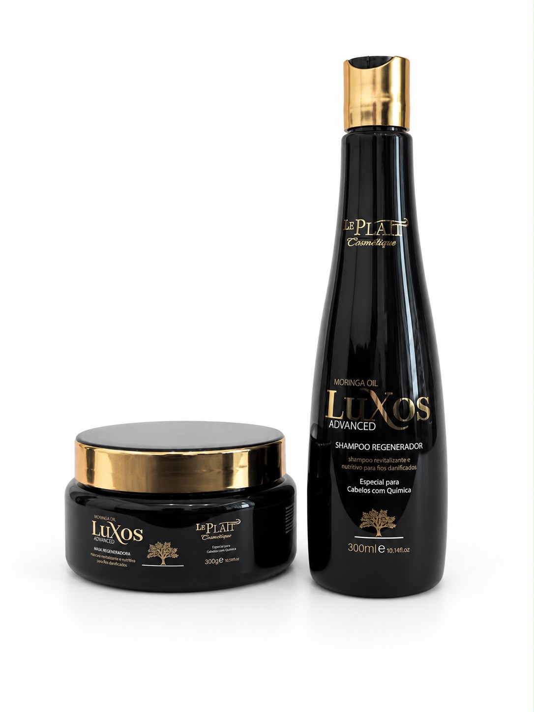 Kit Shampoo e Máscara Luxos Advanced