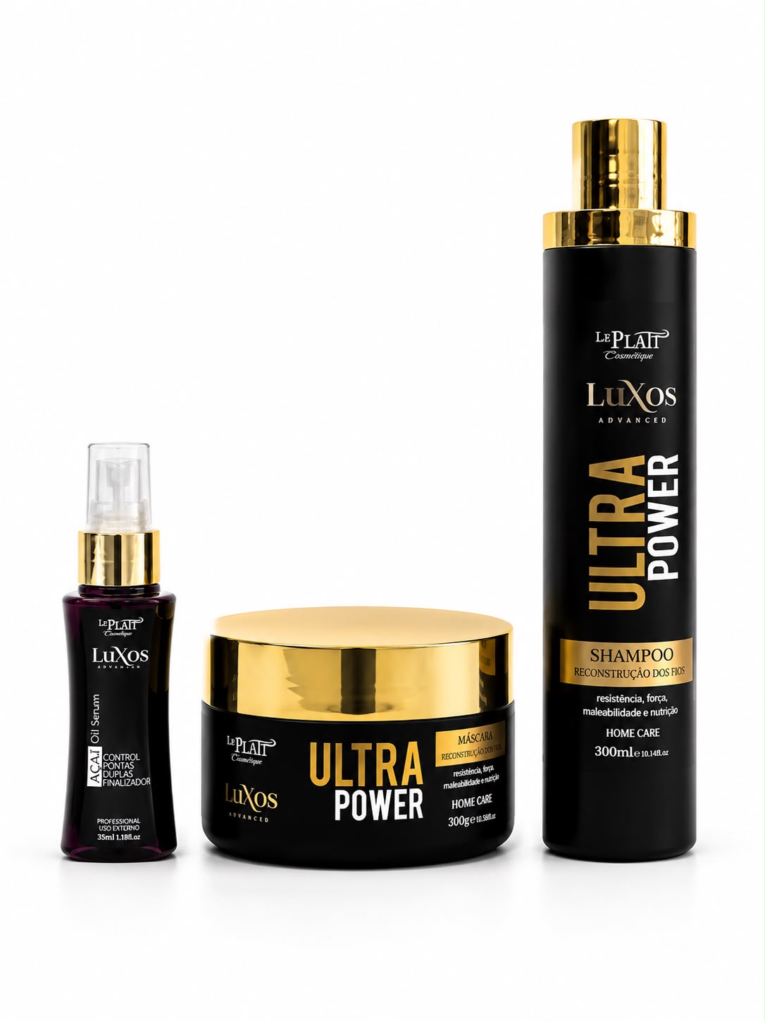 Kit Ultra Power Home Care + Óleo Açaí 35 ml